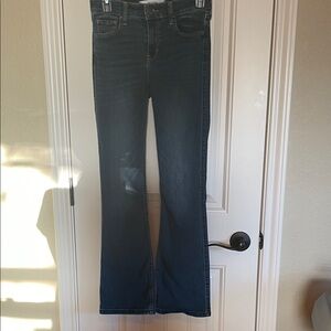 Hollister Dark Blue Bootcut Jeans